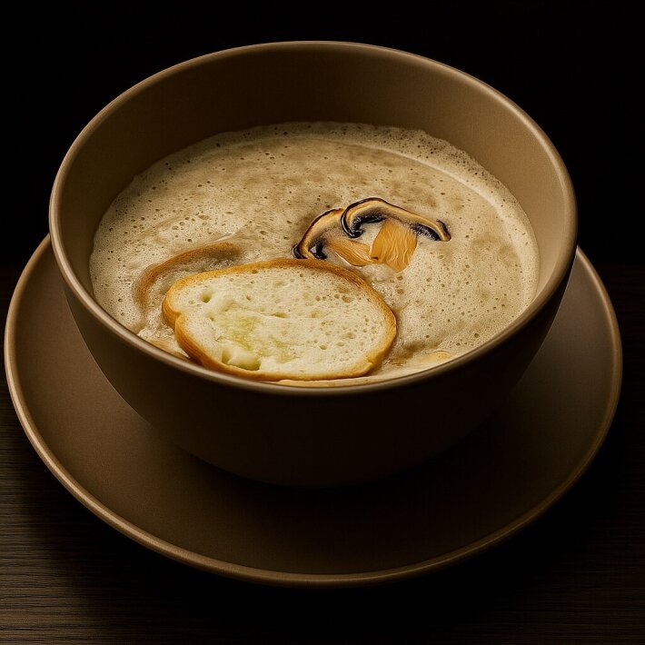 Крем-суп из шампиньонов