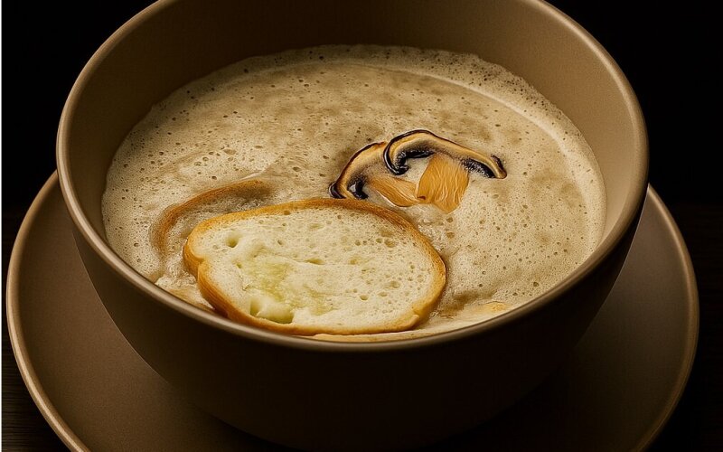 Крем-суп из шампиньонов