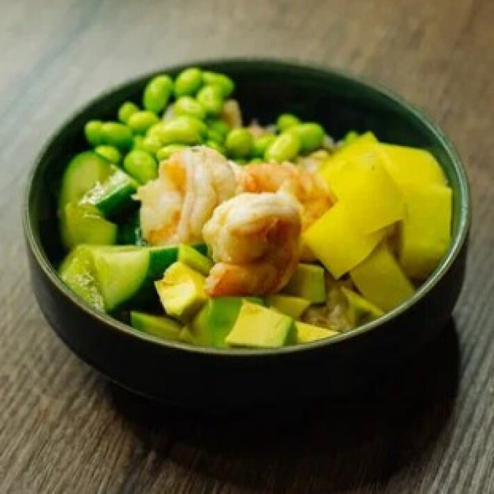 Поке с креветкой