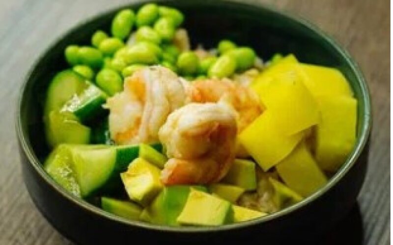 Поке с креветкой