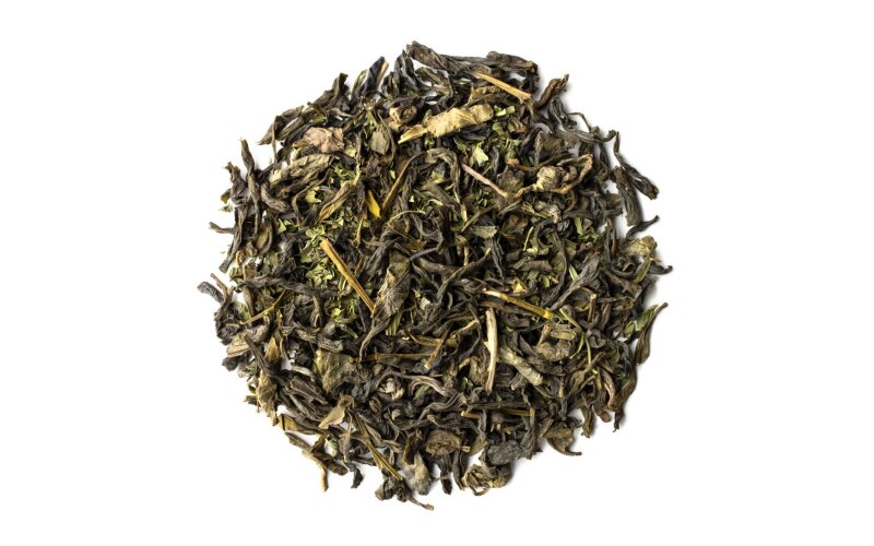 Чай зеленый с мятой