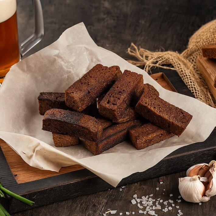 Гренки ржаные «Чесночные»