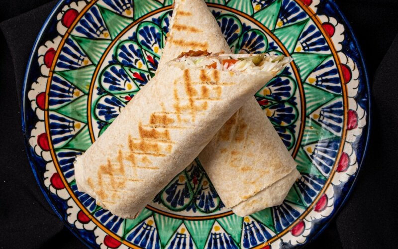 Донер с бараниной в лаваше/ в булочке