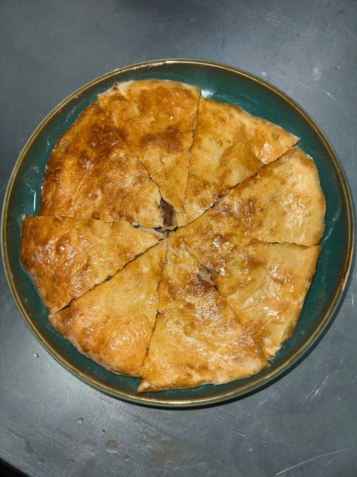 Мясной пирог «Кубдари»