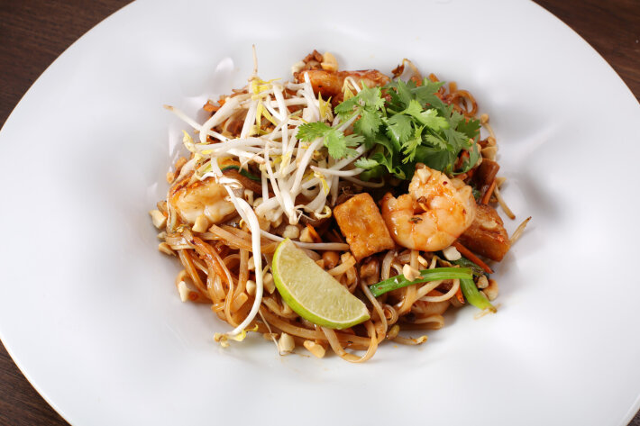 Пад тай с креветками