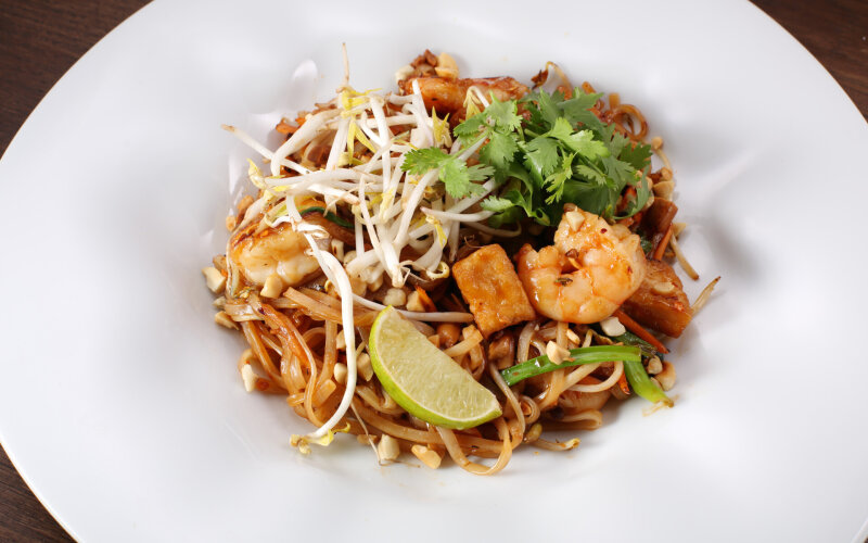 Пад тай с креветками