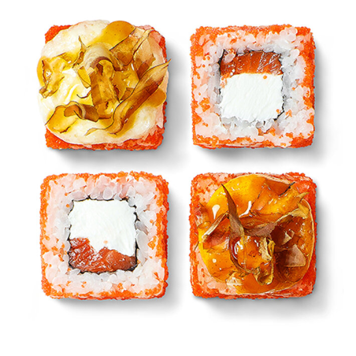 Ролл Запечённый лосось Лемонграсс