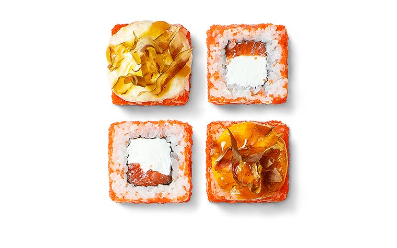 Ролл Запечённый лосось Лемонграсс