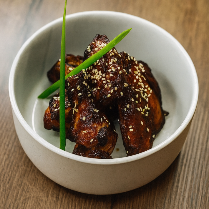 Острые крылья с соусом «Чили»