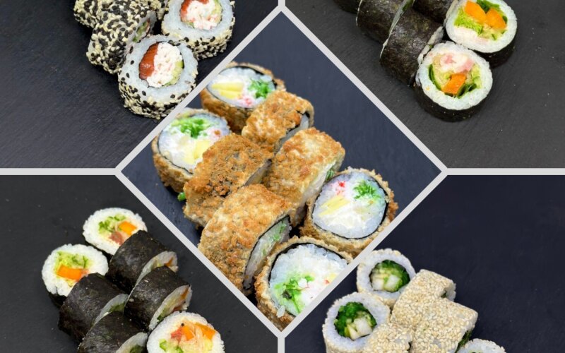 Обеденный сет — выбери 3 любых ролла!