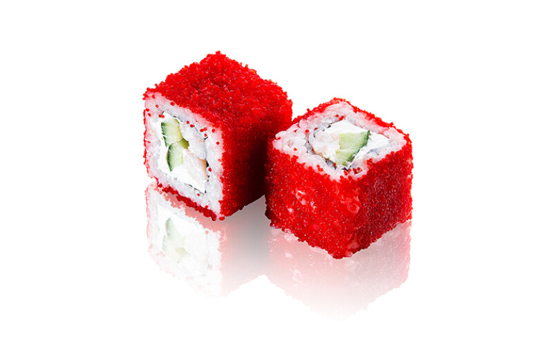 Ролл Калифорния с креветкой