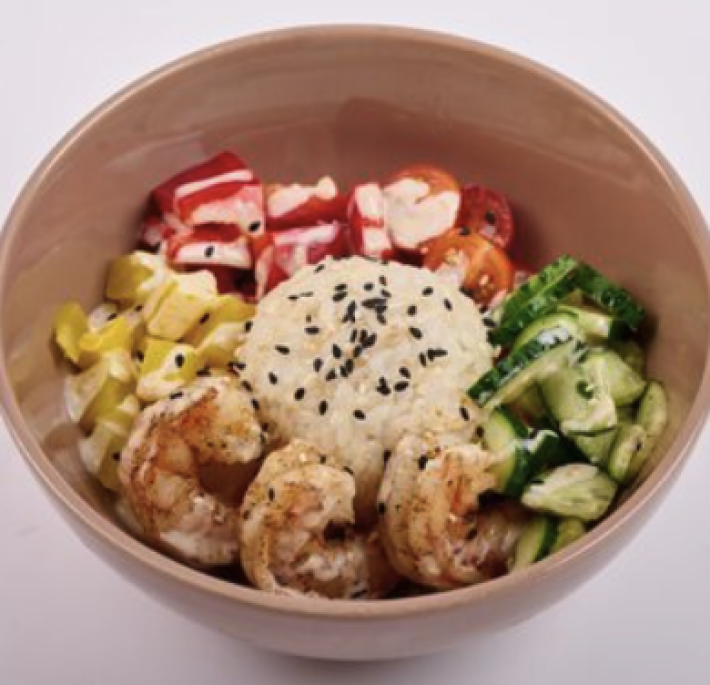 Поке с креветкой