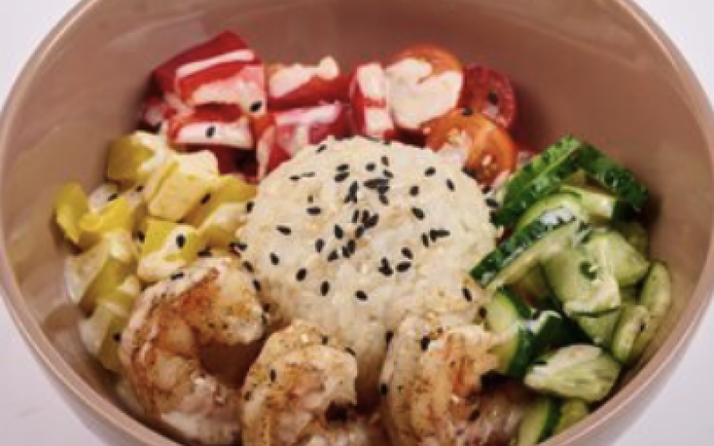 Поке с креветкой