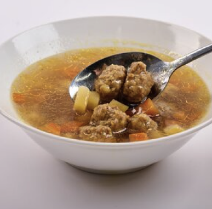 Суп с фрикадельками