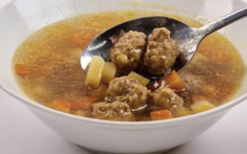 Суп с фрикадельками