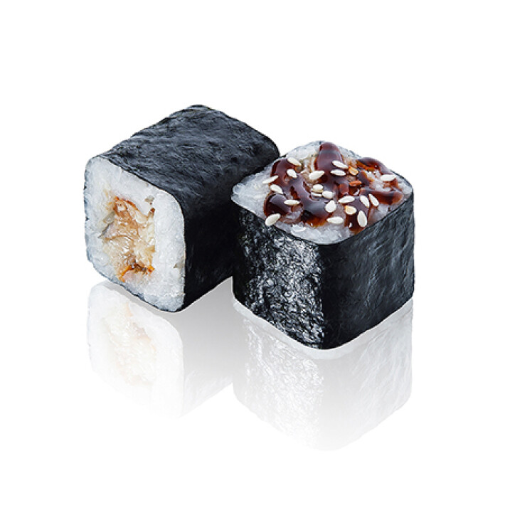 Ролл с угрём