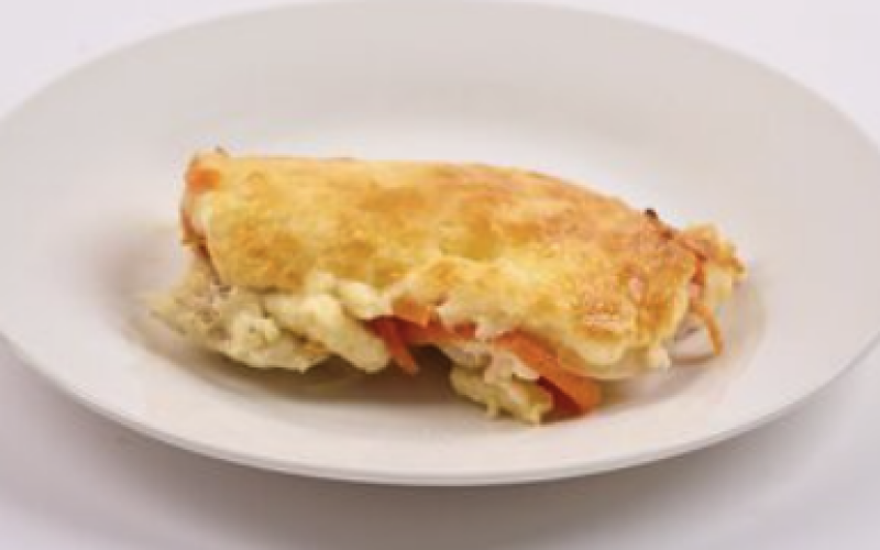 Хек под сырной шапкой