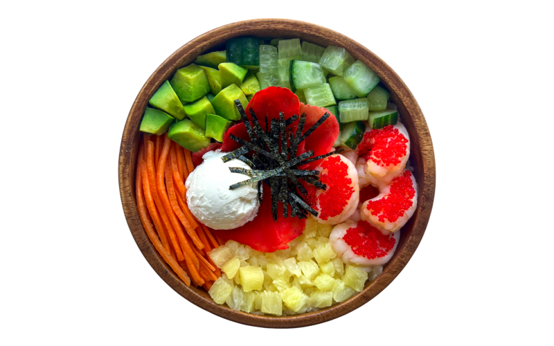 Поке "Калифорния" с креветками