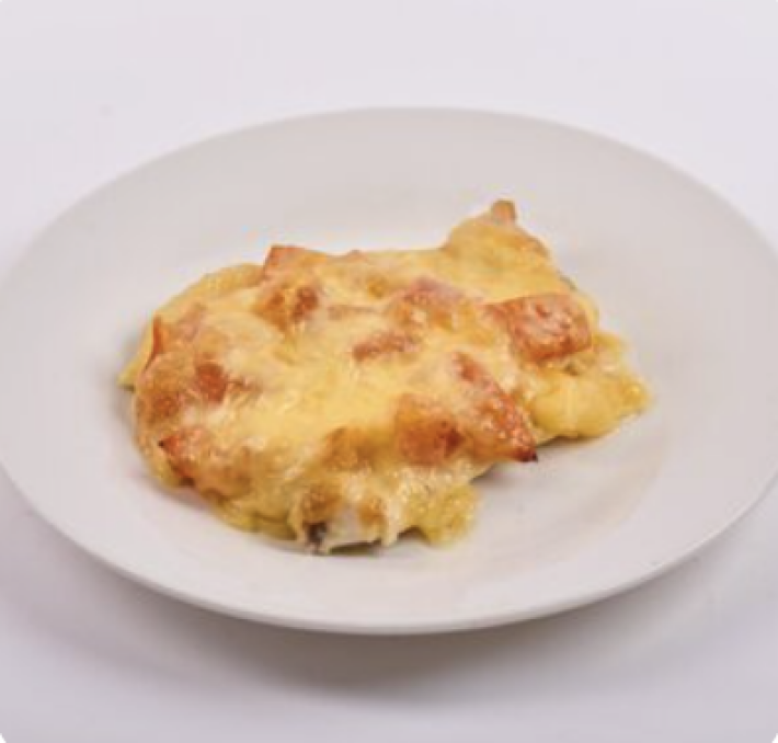 Отбивная куриная с томатом и сыром