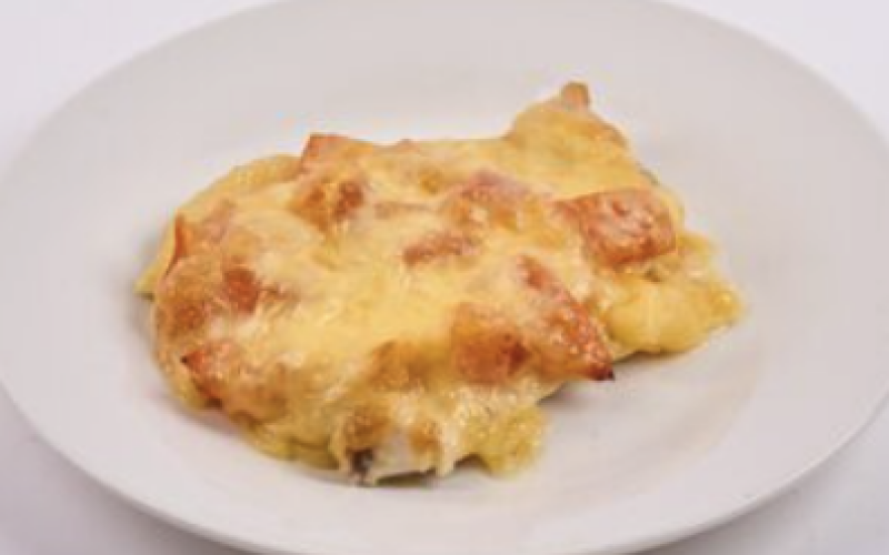 Отбивная куриная с томатом и сыром