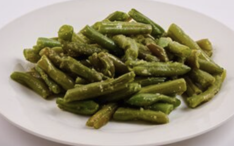 Фасоль стручковая жареная