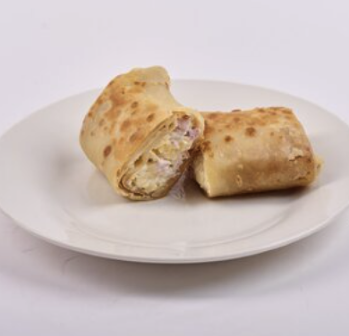 Блинчики с ветчиной и сыром