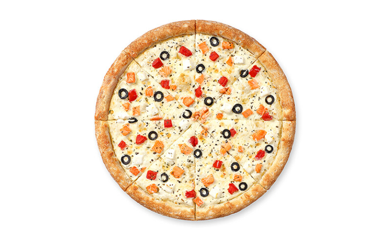 Пицца Сливочный Лосось