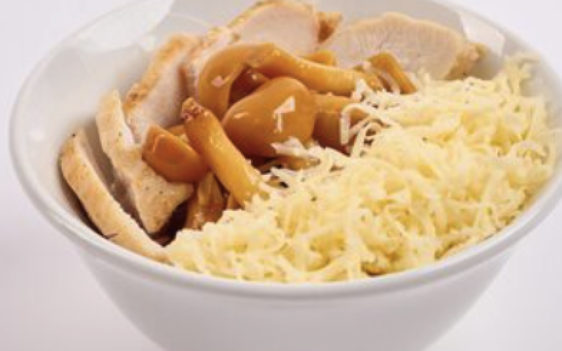 Салат с опятами