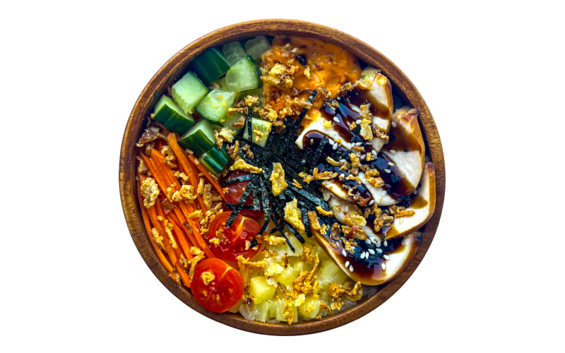 Поке "Чикен Спайси"