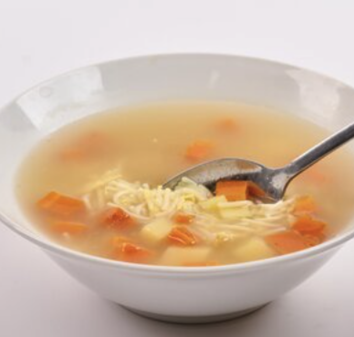 Суп куриный с вермишелью