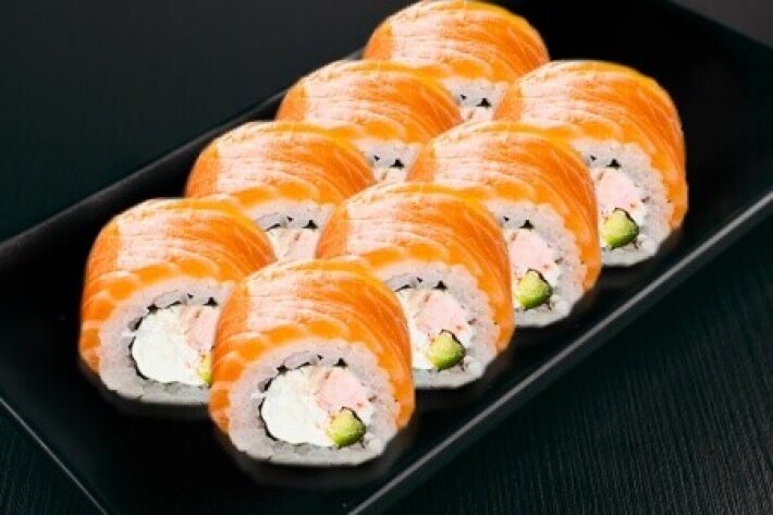 Ролл «Филадельфия с креветкой»