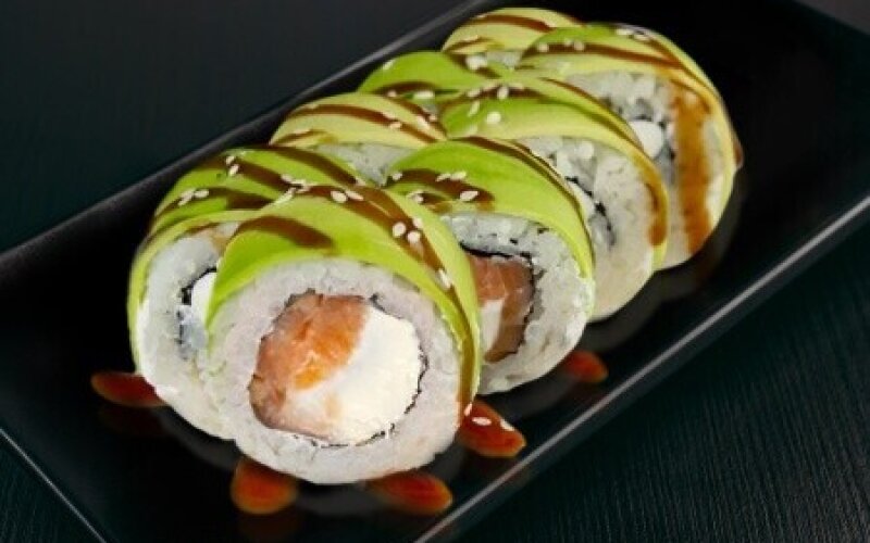 Ролл «Персей с лососем»