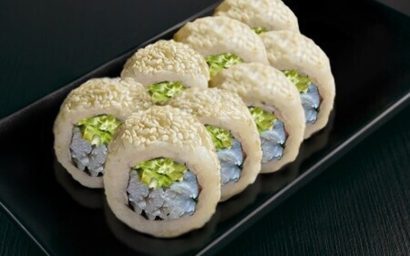 Ролл «Цезарь с курицей»