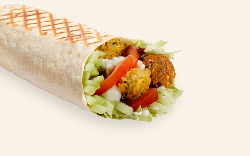 Кебаб с фалафелем