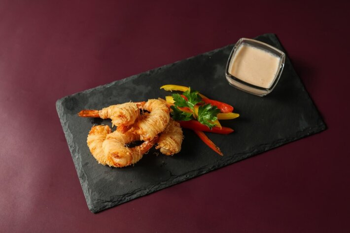 Креветки «Катаифи»