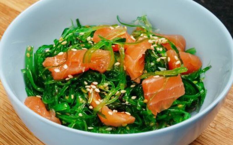 Чука с лососем