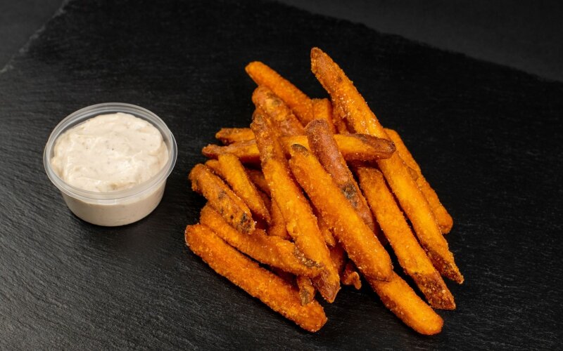 Батат фри с трюфельным соусом