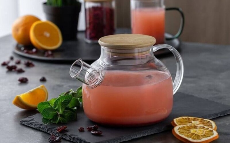 Напиток ягодно-фруктовый "Клюква с апельсином"