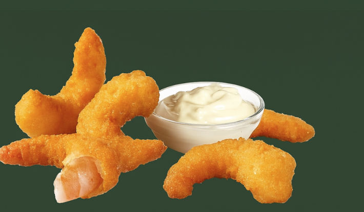 Креветки в панировке