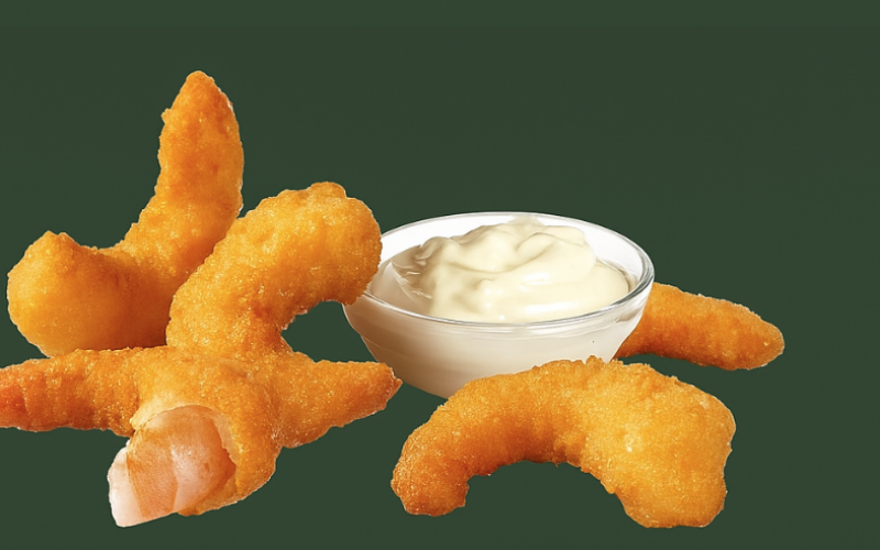 Креветки в панировке