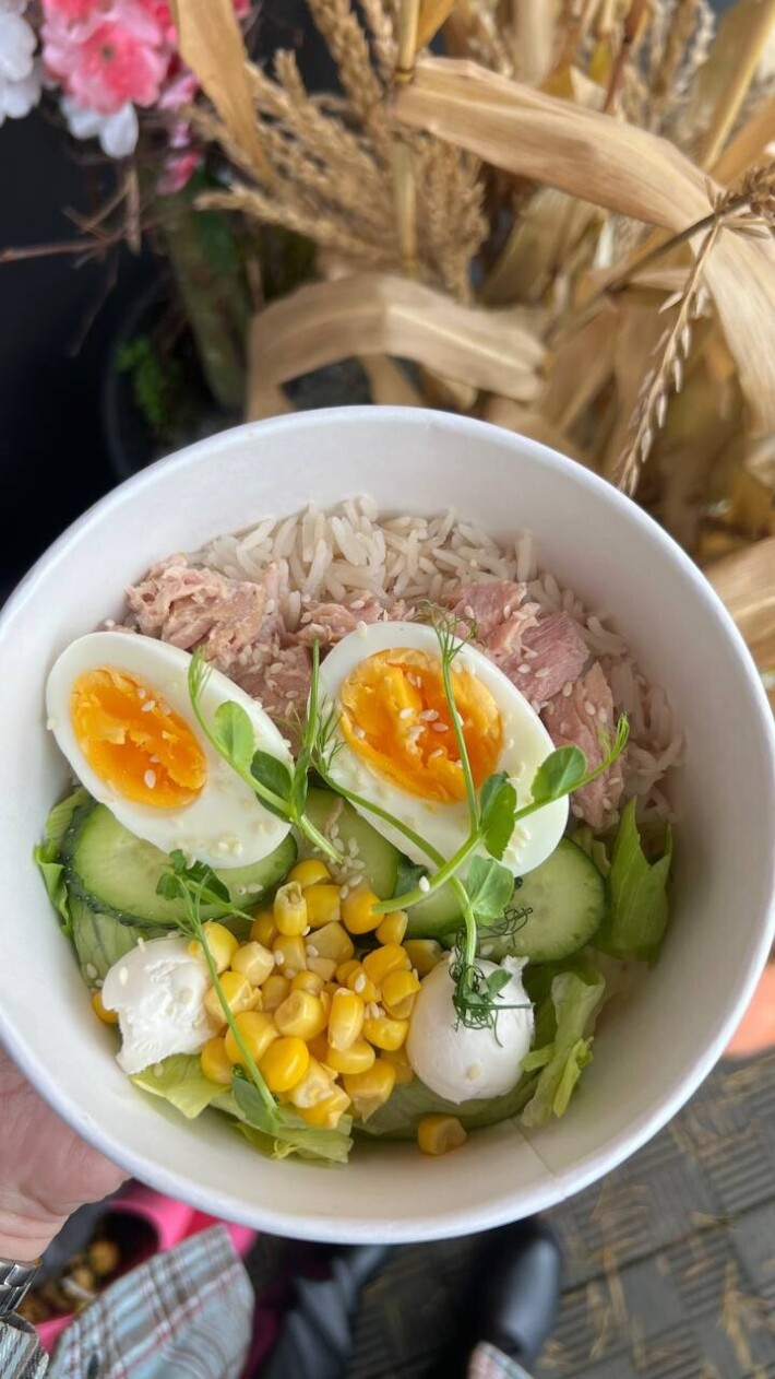 Боул «Рис с тунцом»