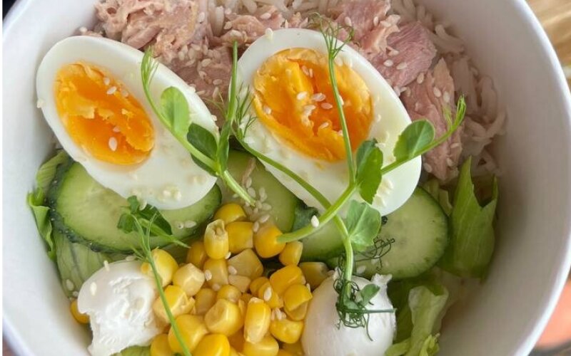 Боул «Рис с тунцом»