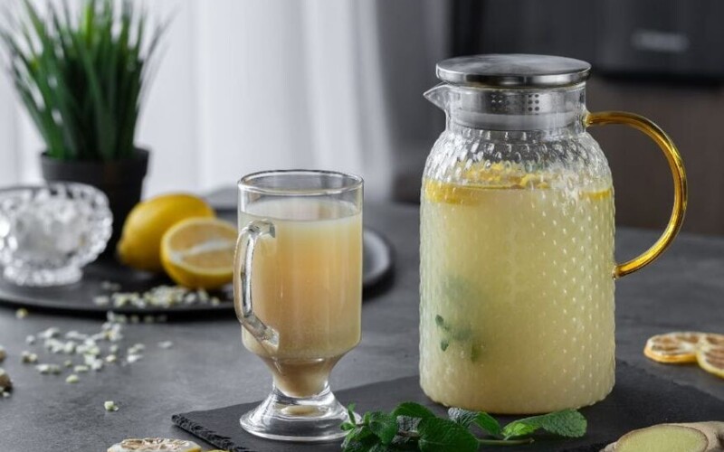 Напиток ягодно-фруктовый "Лимон-имбирь"