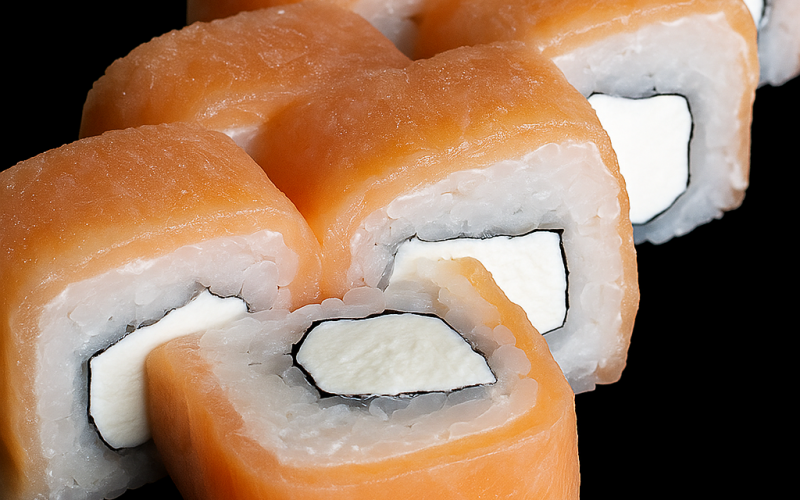 Ролл «Нежный лосось»