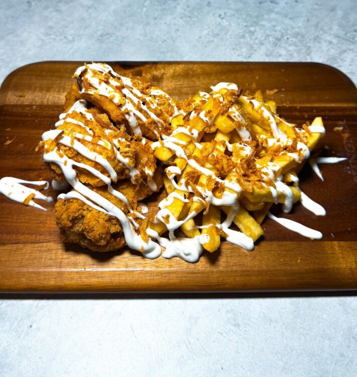 Крылья с фри