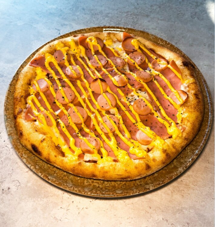 Ветчина с сосисками