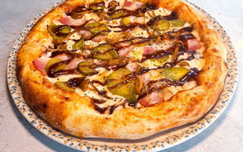 Бекон с опятами