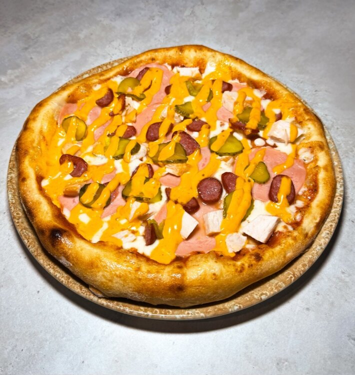 Бургер-пицца