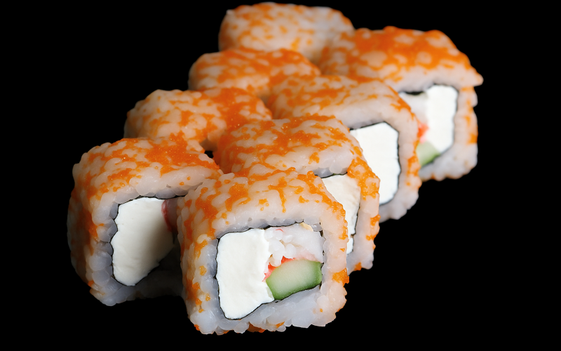 Ролл «Калифорния с крабом»