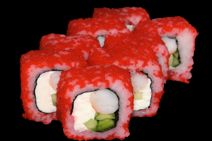 Ролл «Калифорния с креветкой»